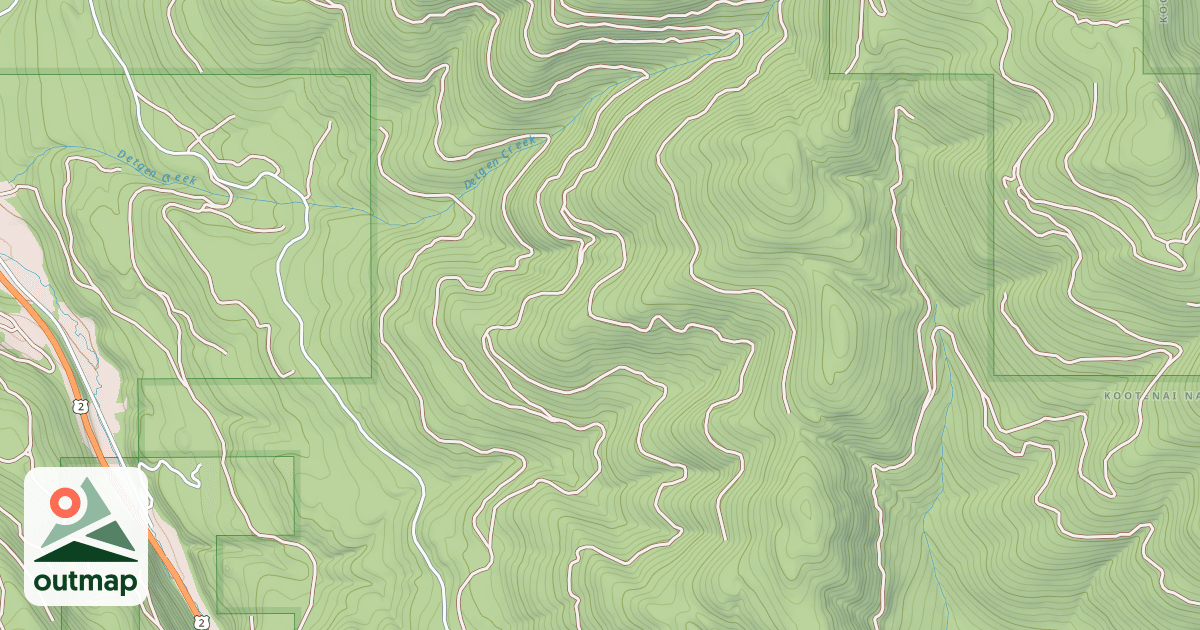 Map of DETGEN CR