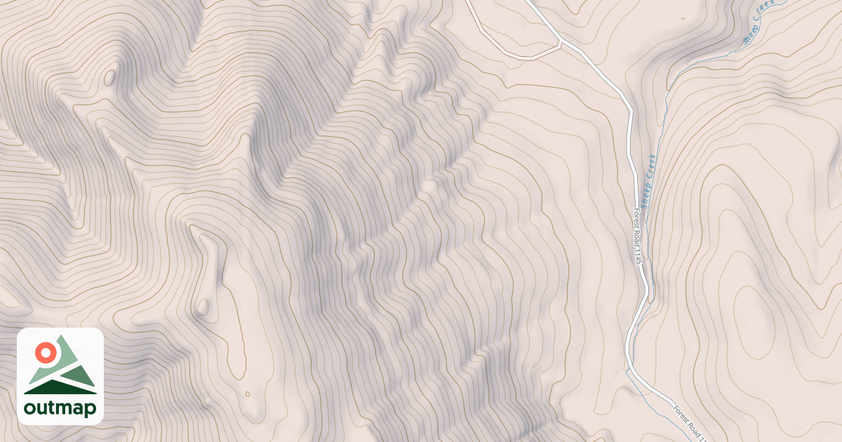 Map of USFS National Forest System Roads {28AE5194-7179-474F-B605-7FD0CF38137F}