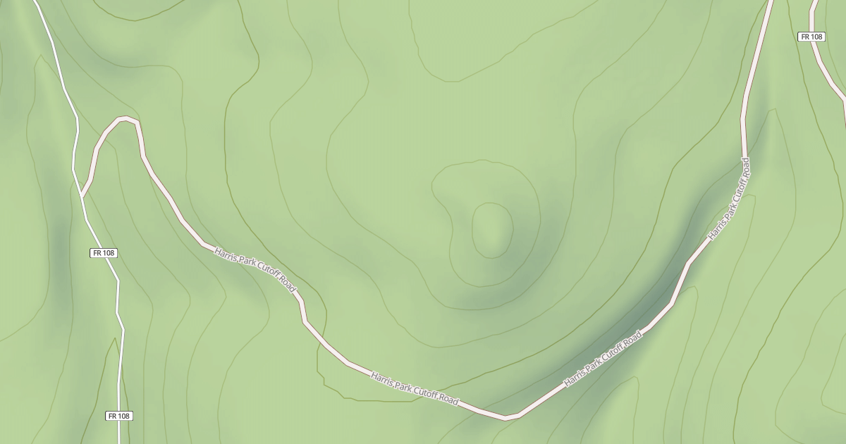 Map preview of HARRIS PARK CUTOFF