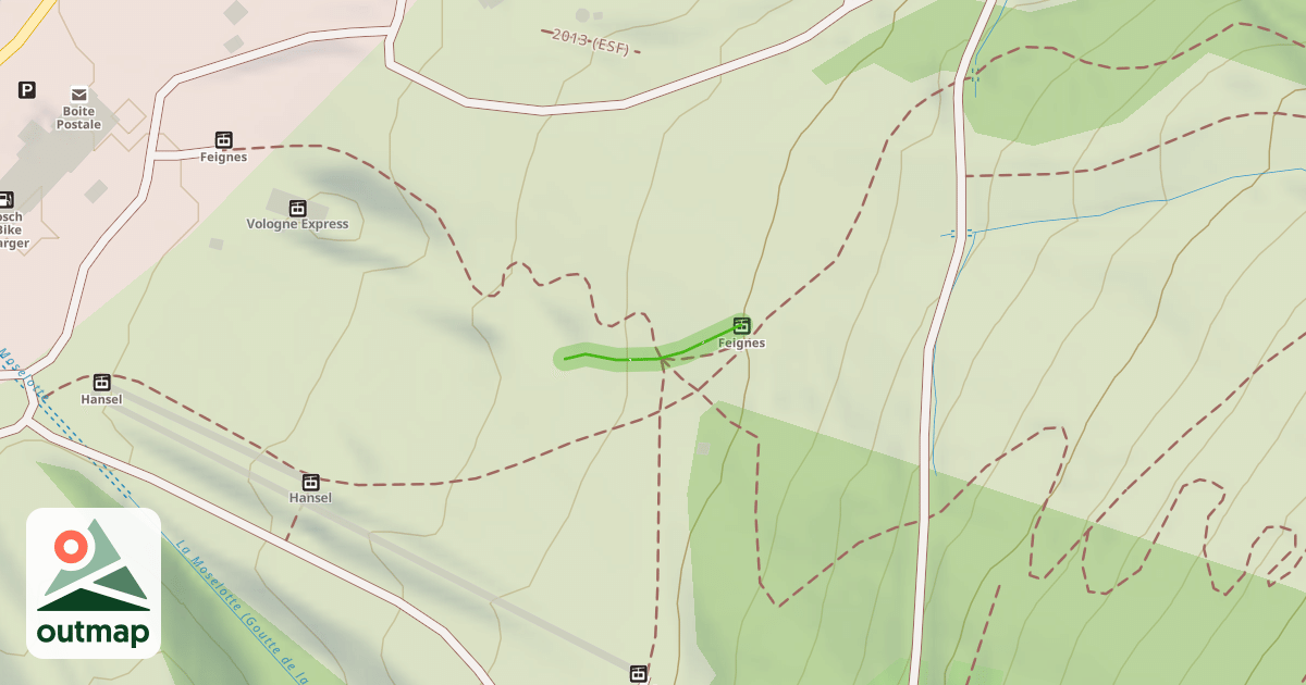 Map of École