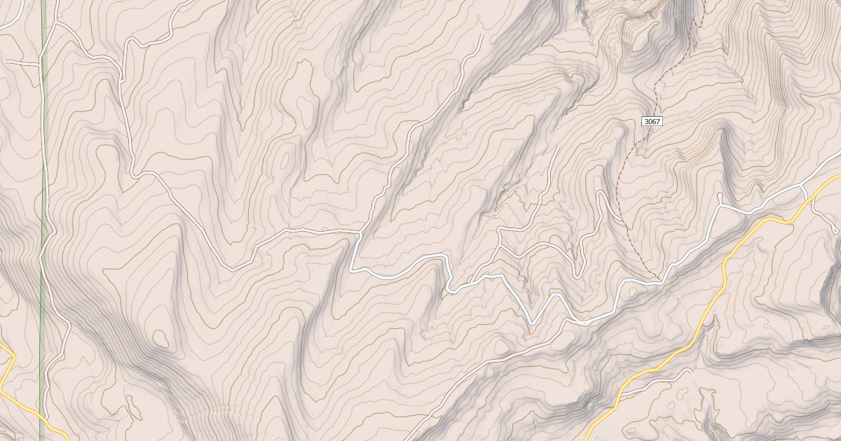 Map preview of HEBER MTN