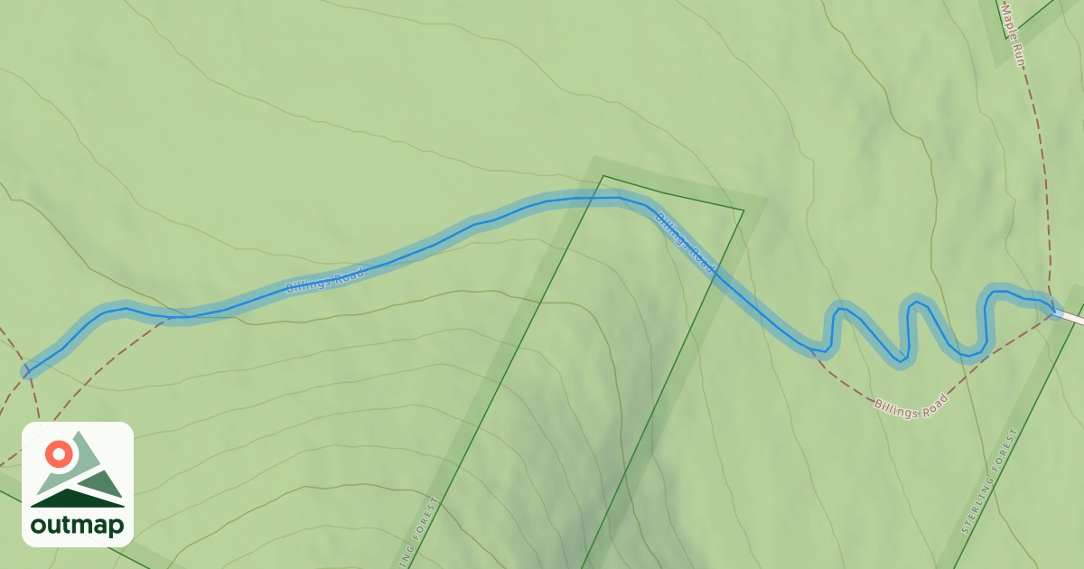 Map of Billings Road