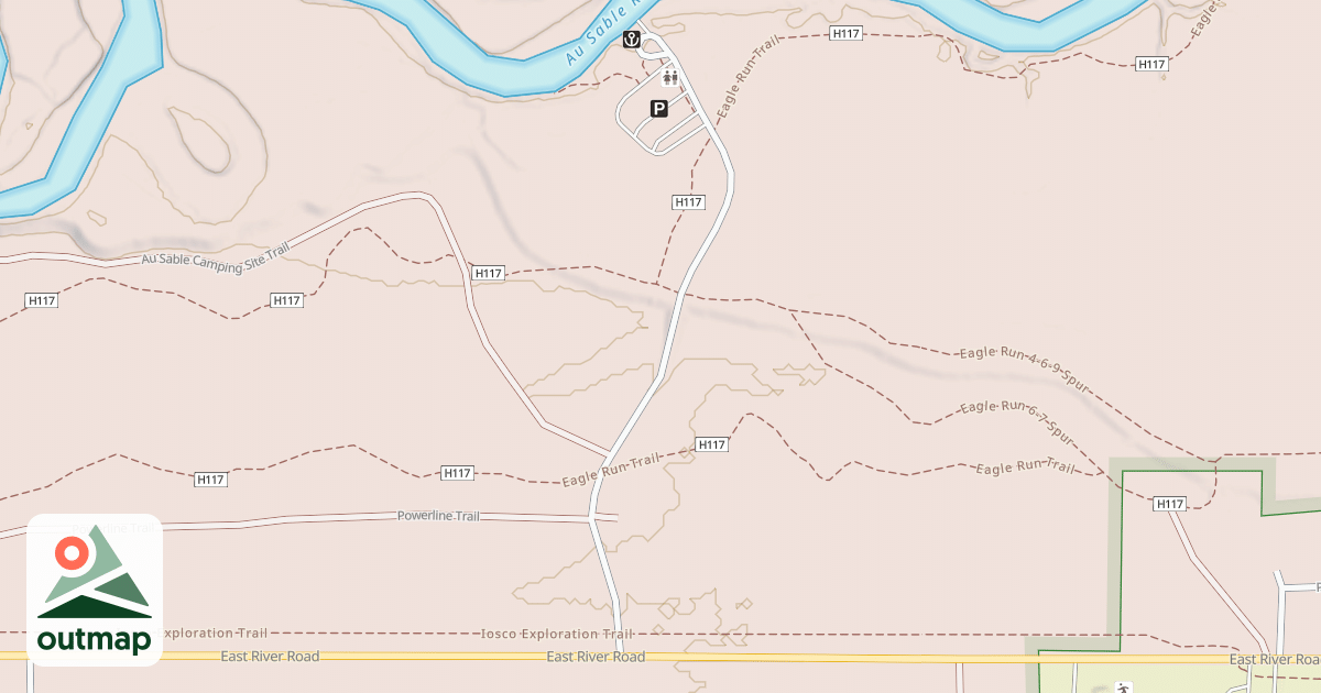 Map of WHIRLPOOL RD