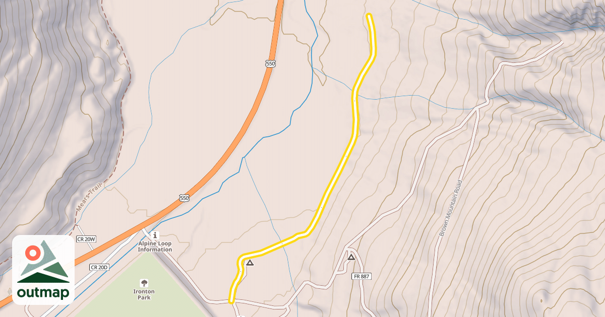 Map of Saratoga