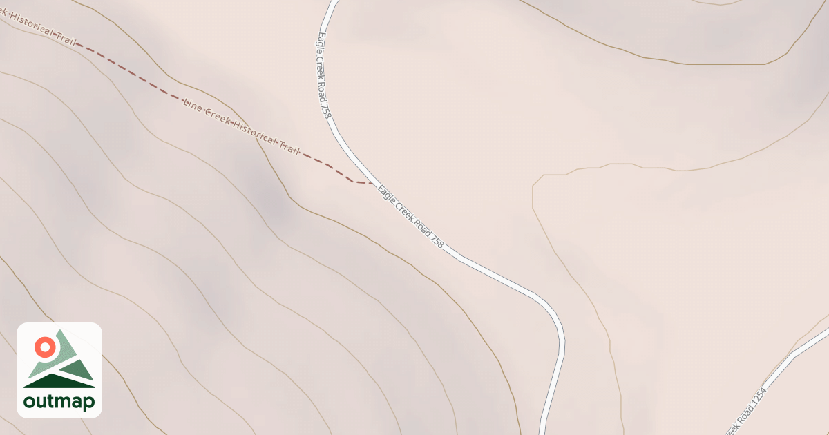 Map of LINES CREEK PARKING