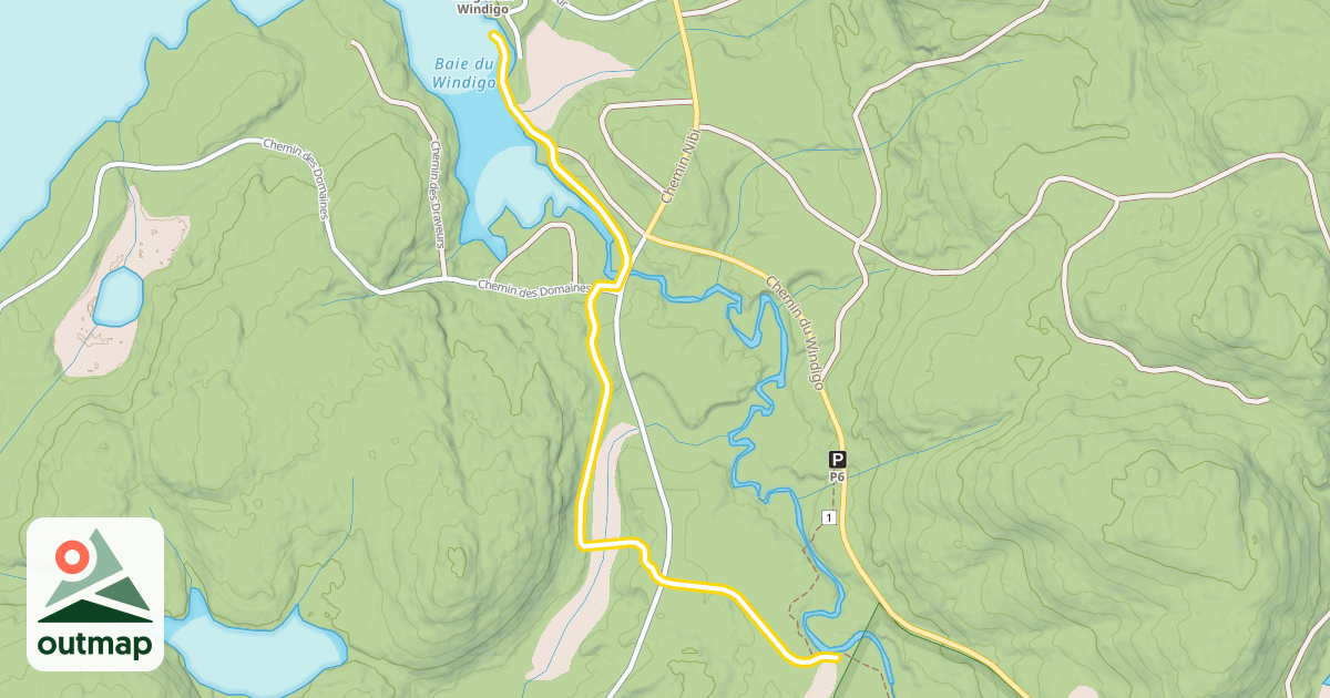 Map of Accès