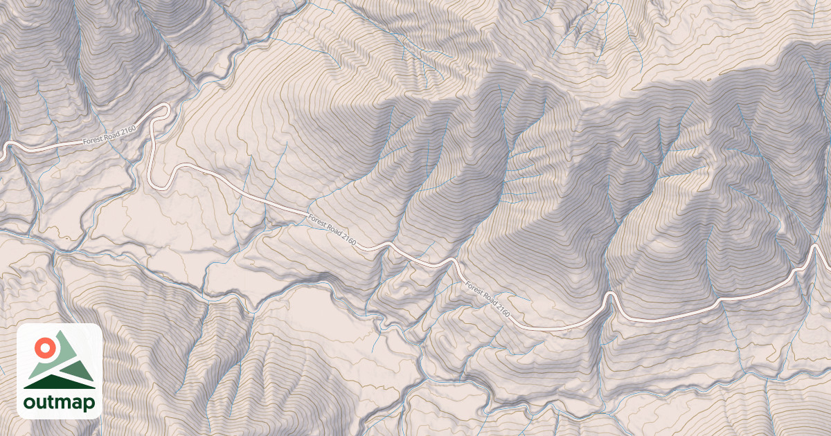 Map of USFS Motor Vehicle Use Map Roads {B8F621F5-10A6-49A7-85FE-6106AADDDE8F}