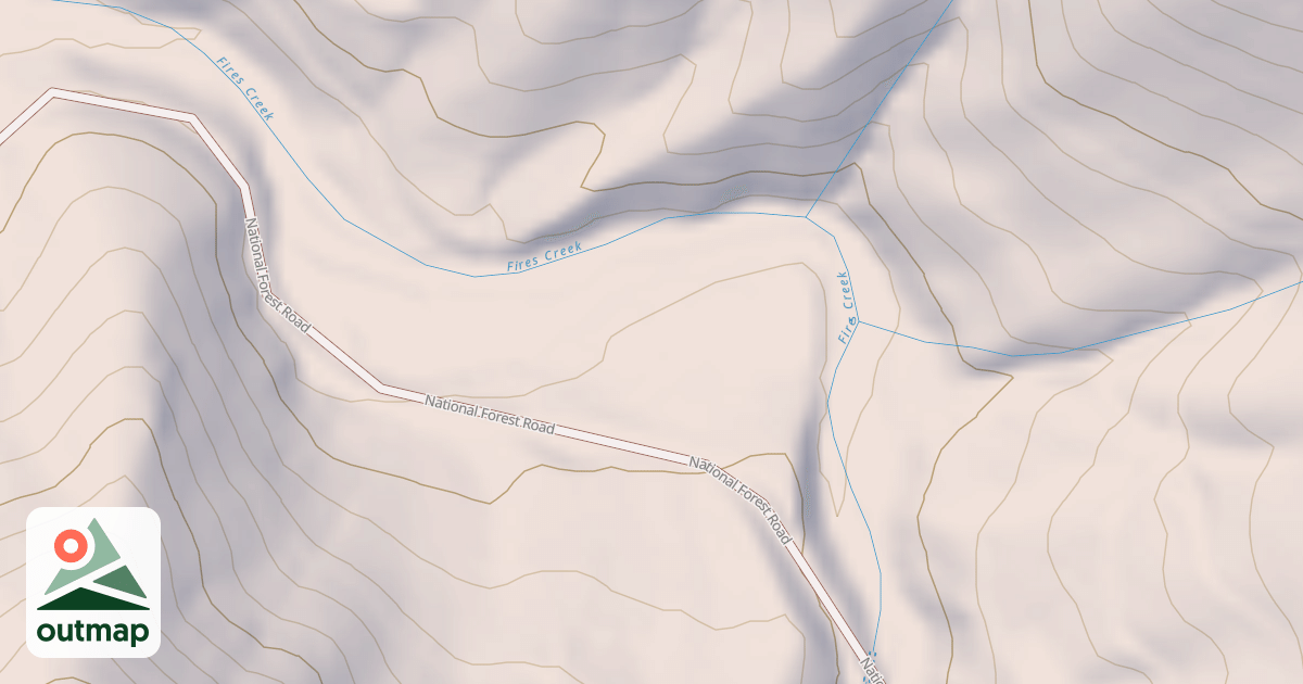 Map of BOTTOM CAMP