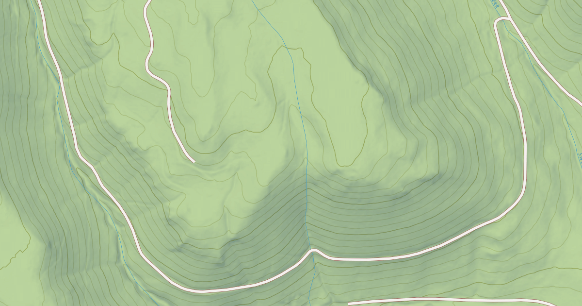 Map preview of MILL CREEK PLATEAU