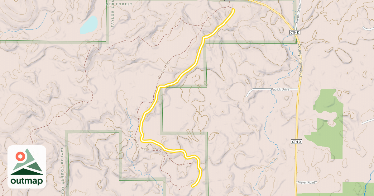 Map of Championship Trail