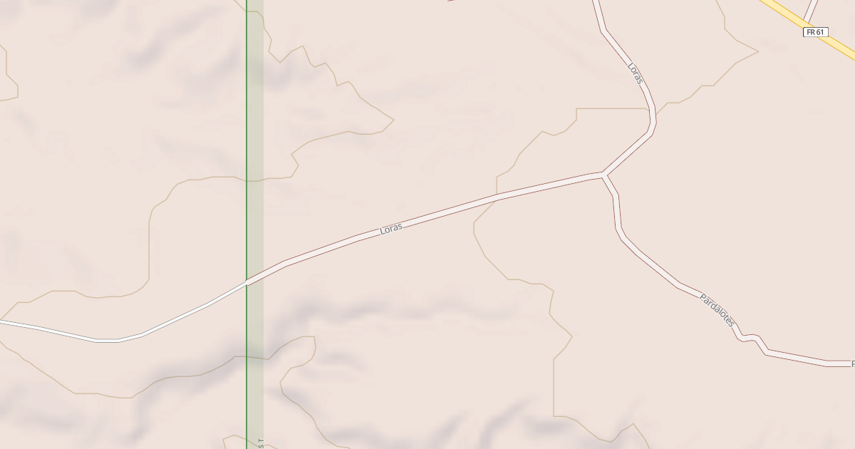 Map preview of LORAS