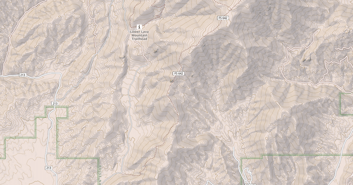 Map preview of Lava Ridge