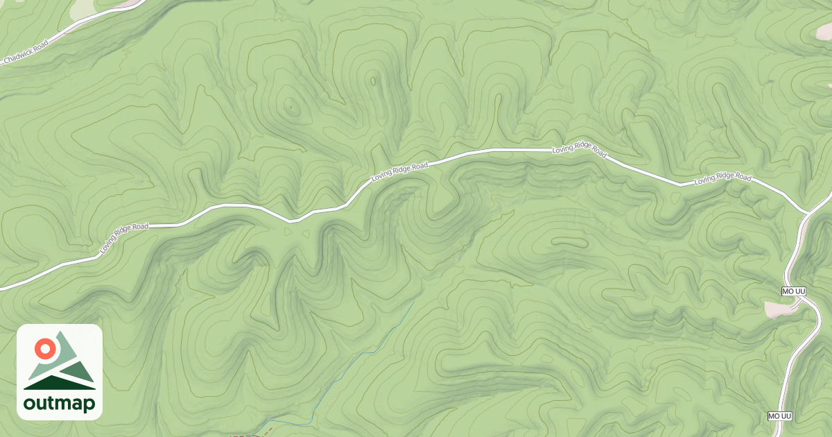 Map of LOVING RIDGE