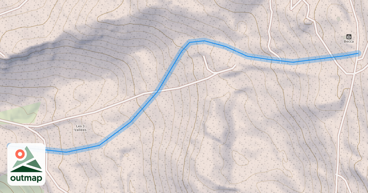 Map of Becca