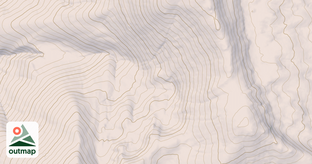 Map of Cup Corral Cutoff