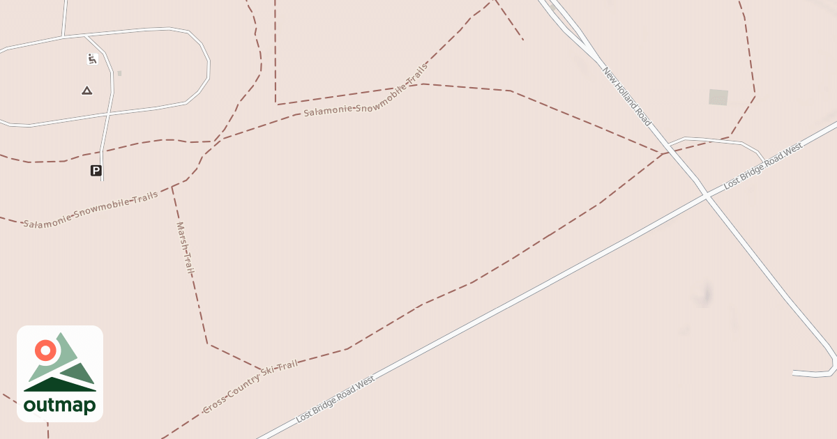 Map of Marsh Trail