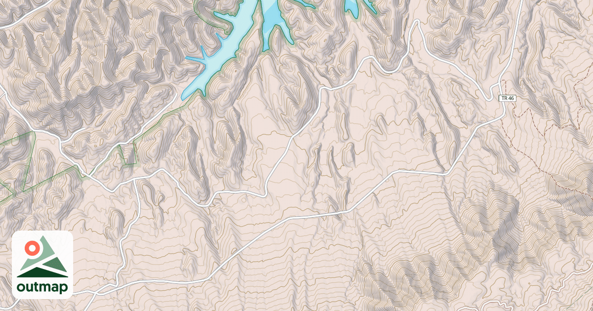 Map of OLD FLATWOODS