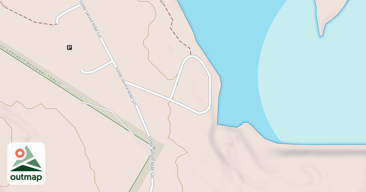 Map of BOAT RAMP RD