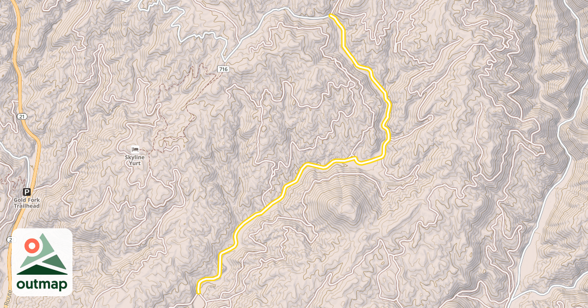 Map of Beaver Trail