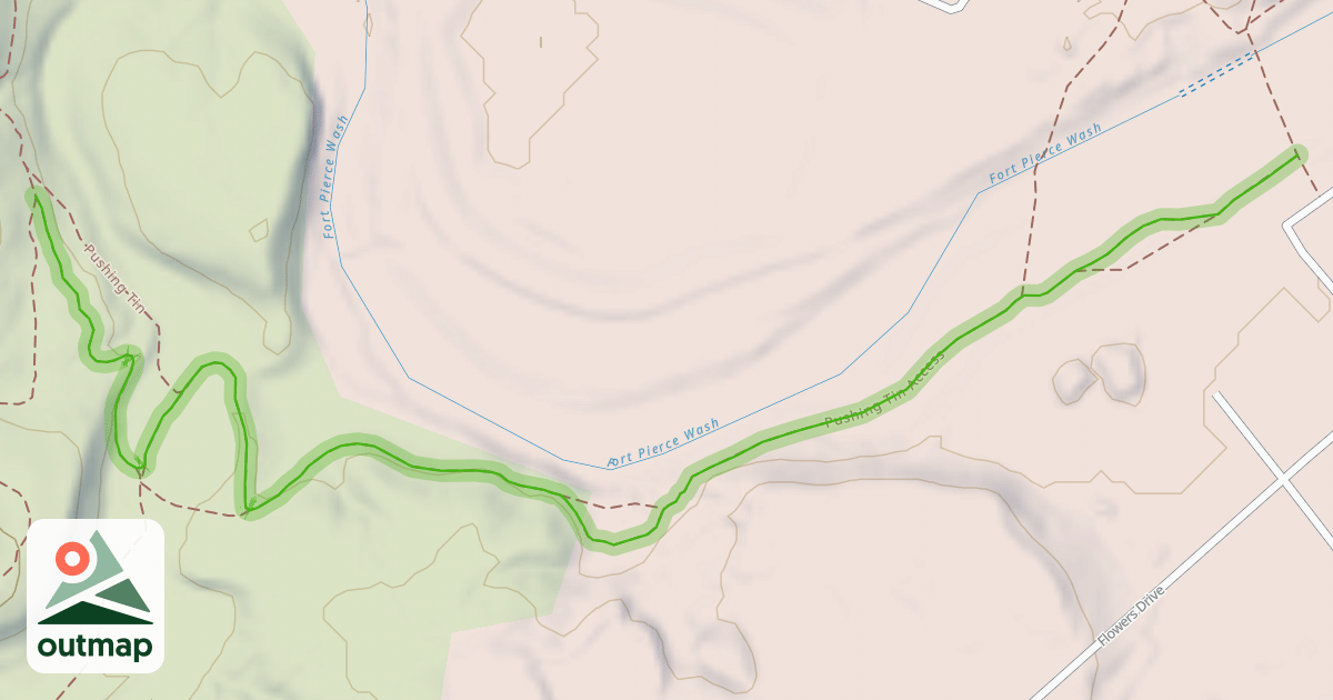 Map of Pushing Tin Access