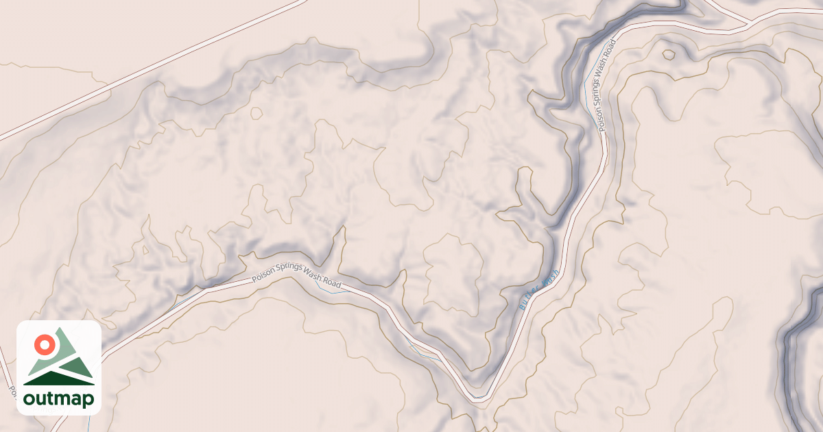 Map of BLM National GTLF Public Motorized Roads 02d30df8-0289-4964-9c07-ce49930d17bd