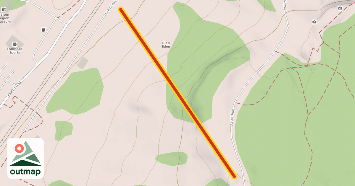 Map of Ridge Chairlift
