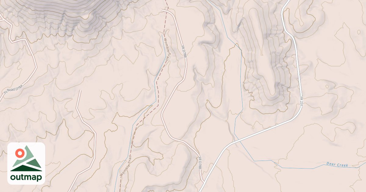Map of BIG BRANCH