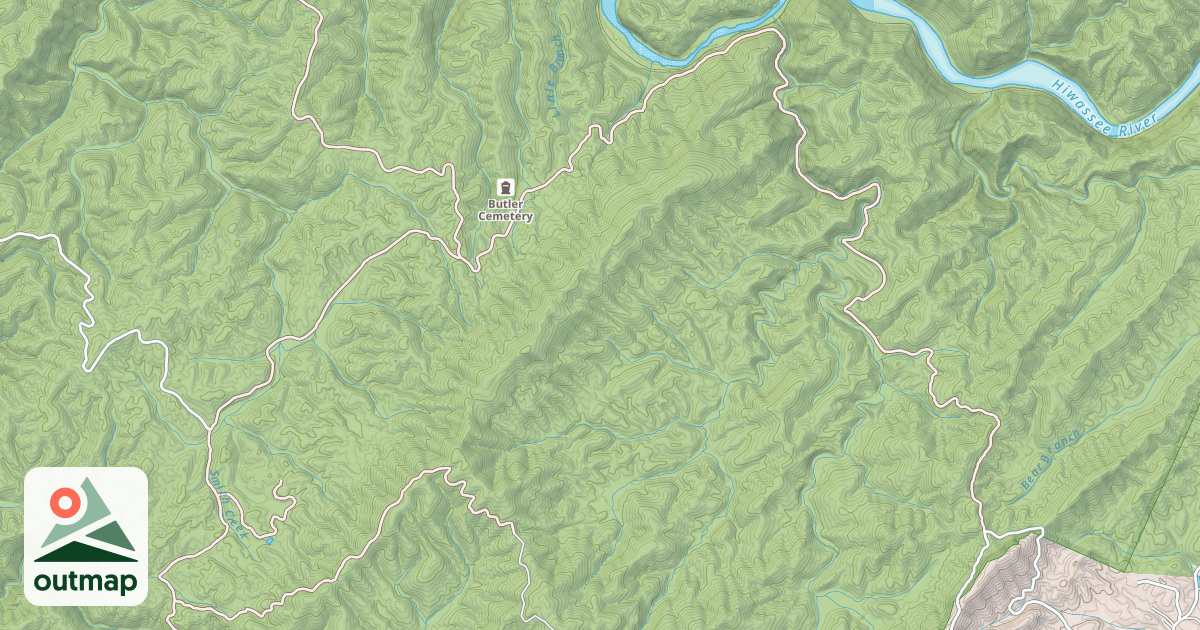 Map of MC FARLAND