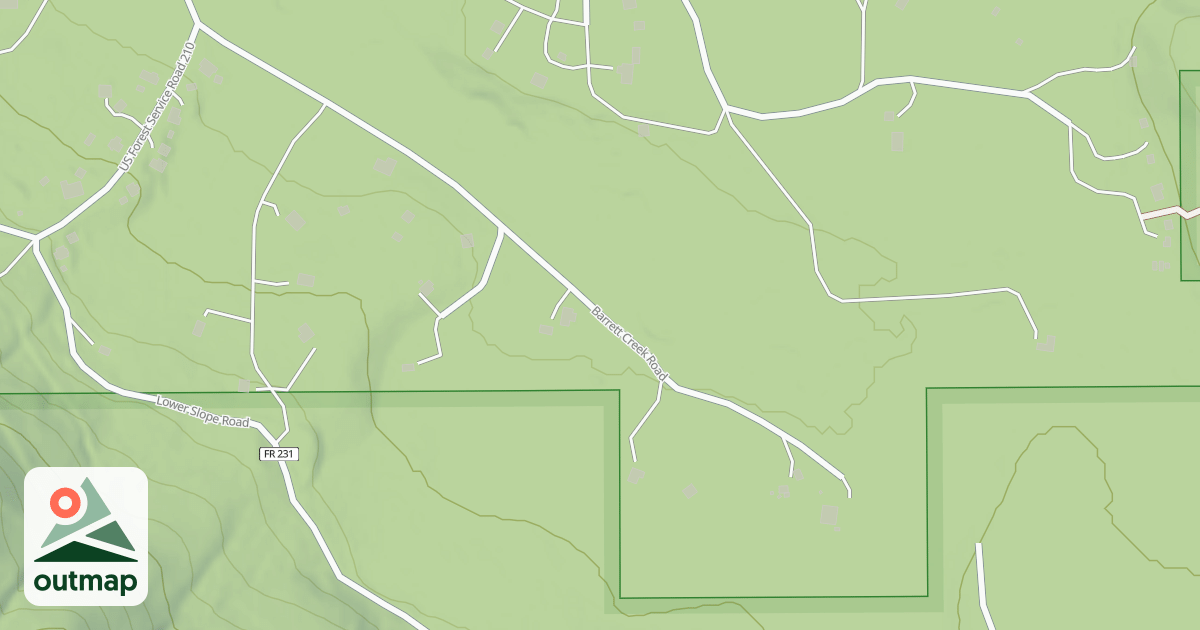 Map of BARRETT CR