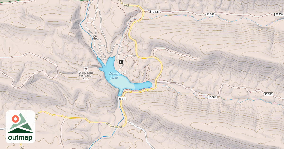 Map of BIG FORK ATHENS