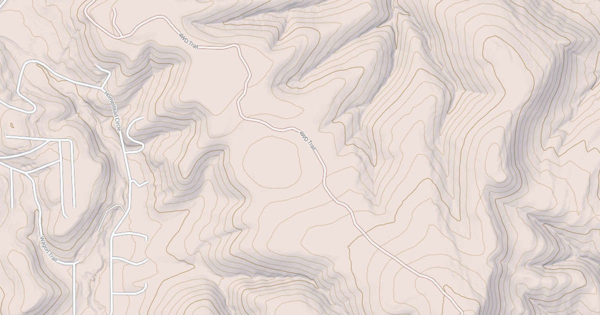 Map preview of USFS Motor Vehicle Use Map Roads {7A4E557F-7FB8-4338-986C-743B5EFF67A1}