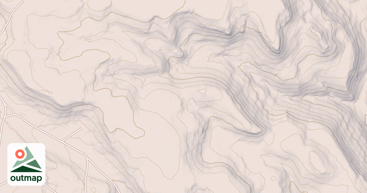 Map of ECKLUND FORK