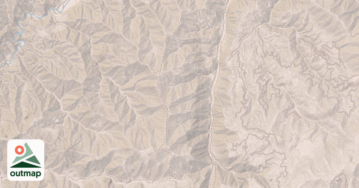 Map of Sheep Mountain