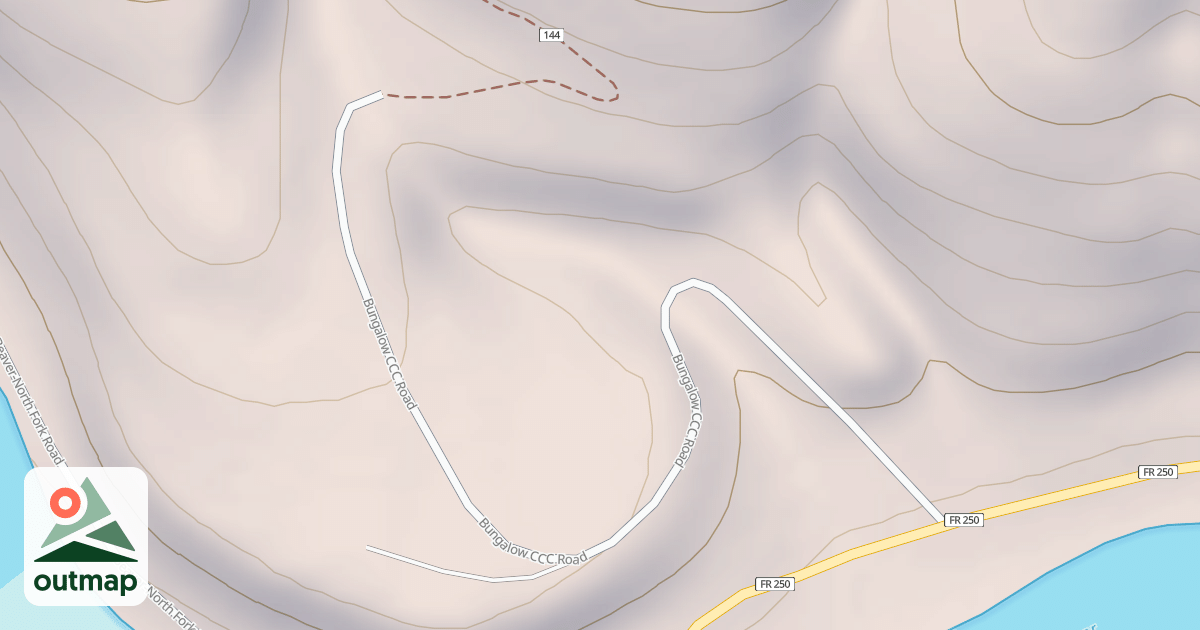 Map of BUNGALOW CCC