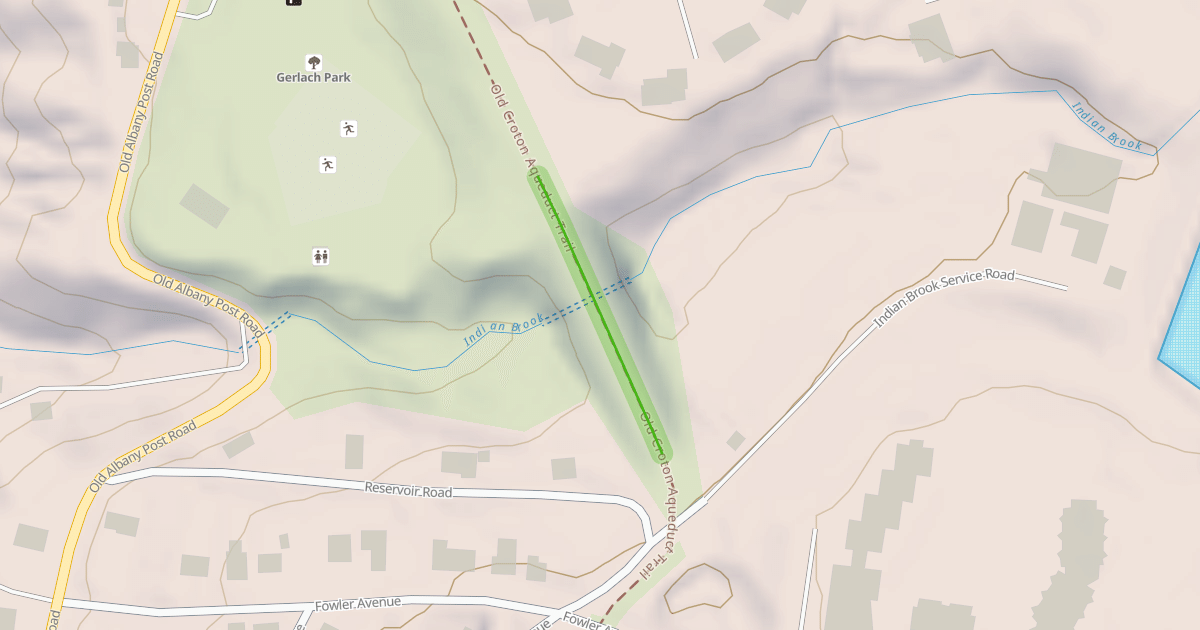 Map preview of Old Croton Aqueduct Trail