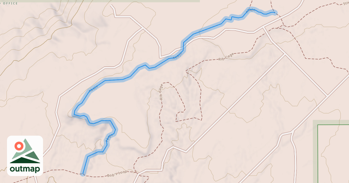 Map of Abajo