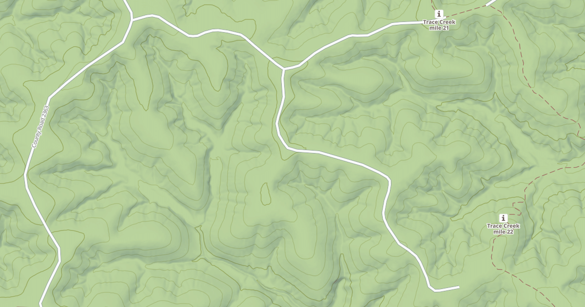Map preview of PANTHER BRANCH