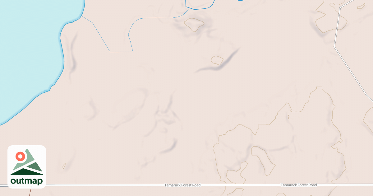 Map of Pine Riders Trail: St. Croix State Forest