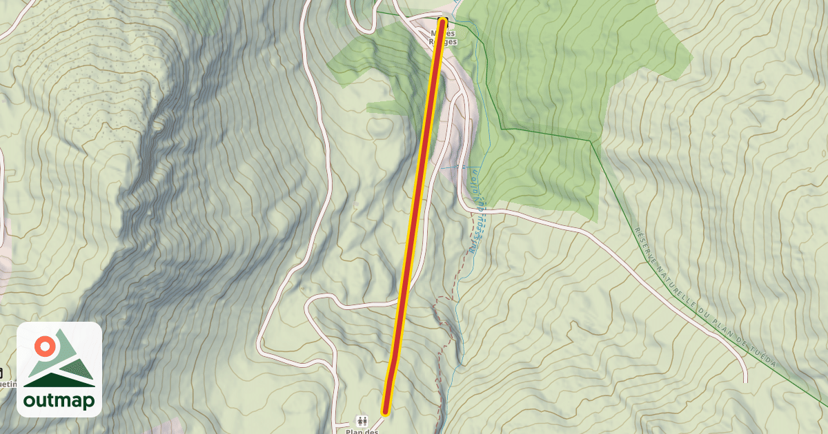 Map of Mures Rouges