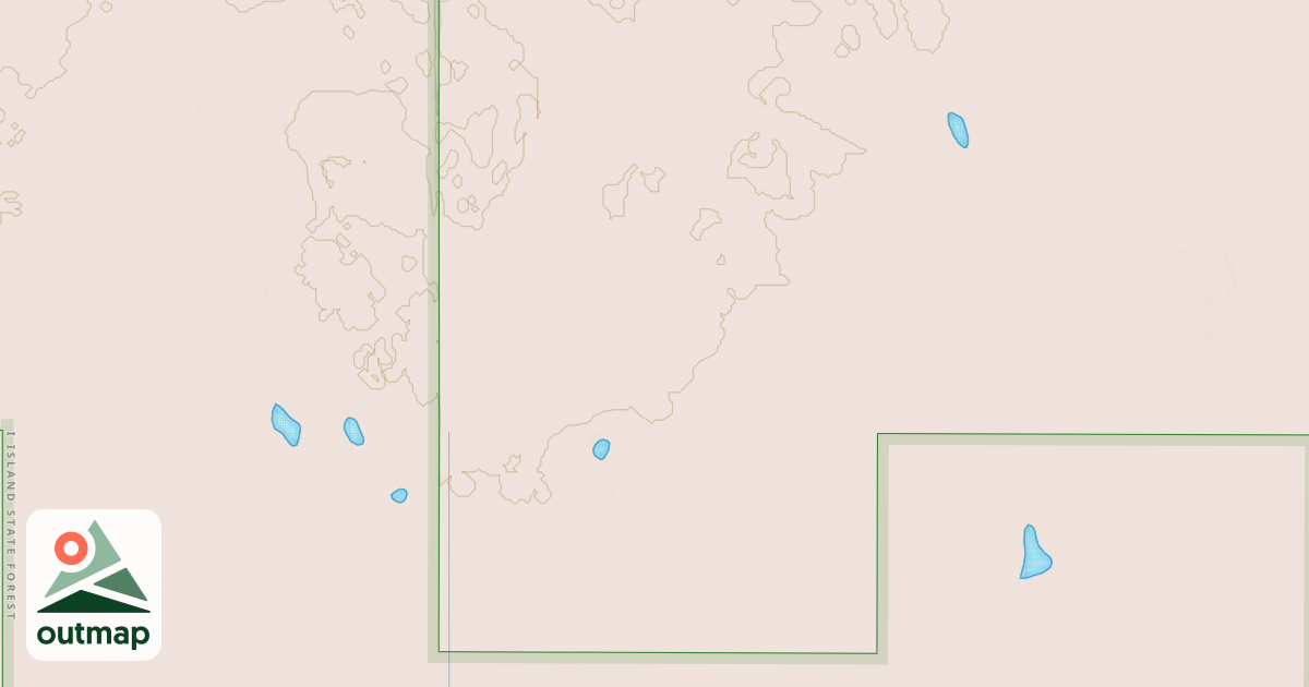 Map of Warroad/Roseau Trails