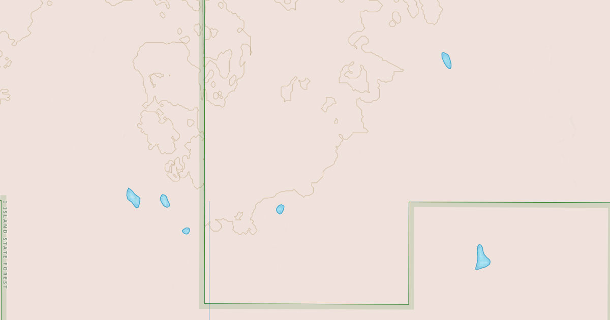 Map preview of Warroad/Roseau Trails