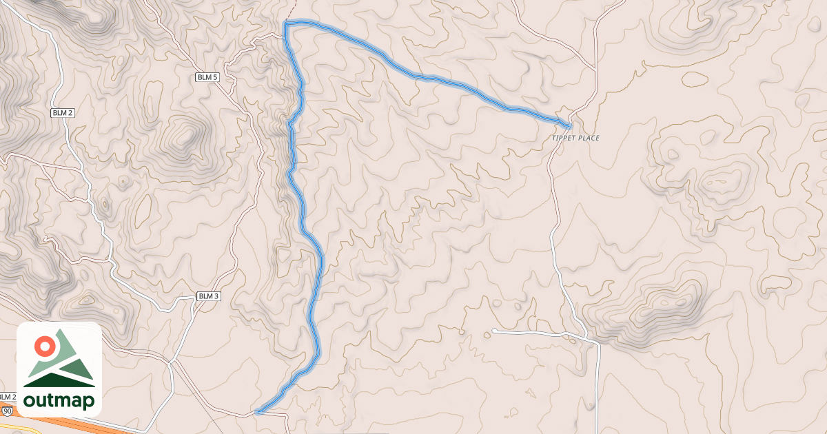 Map of BLM 4