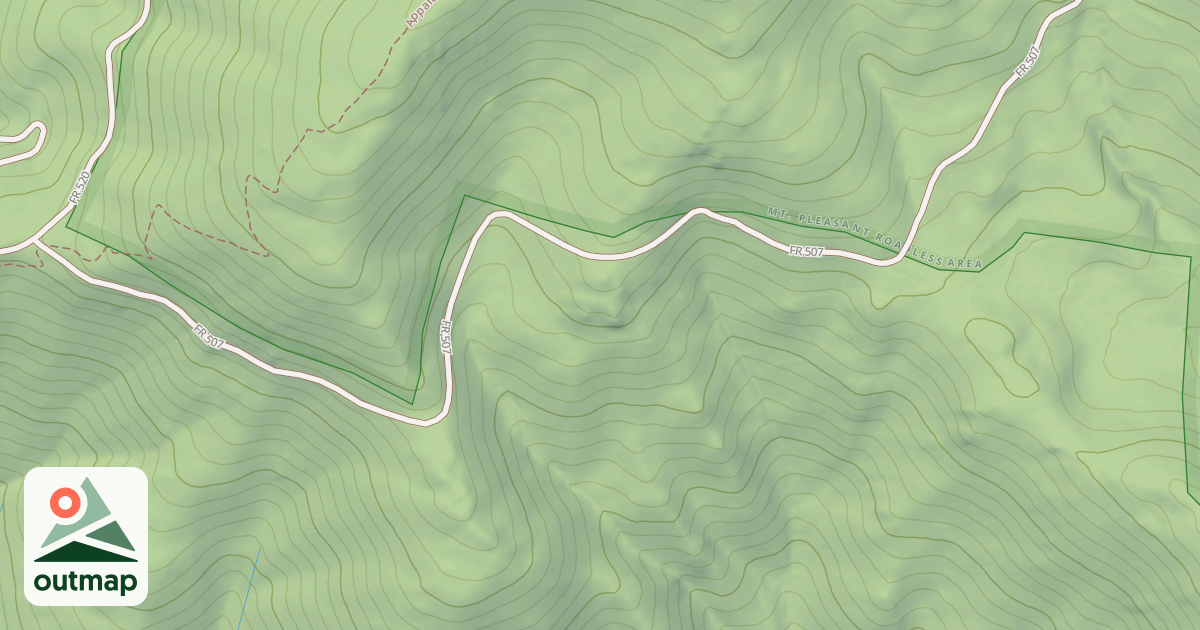 Map of COVE CREEK