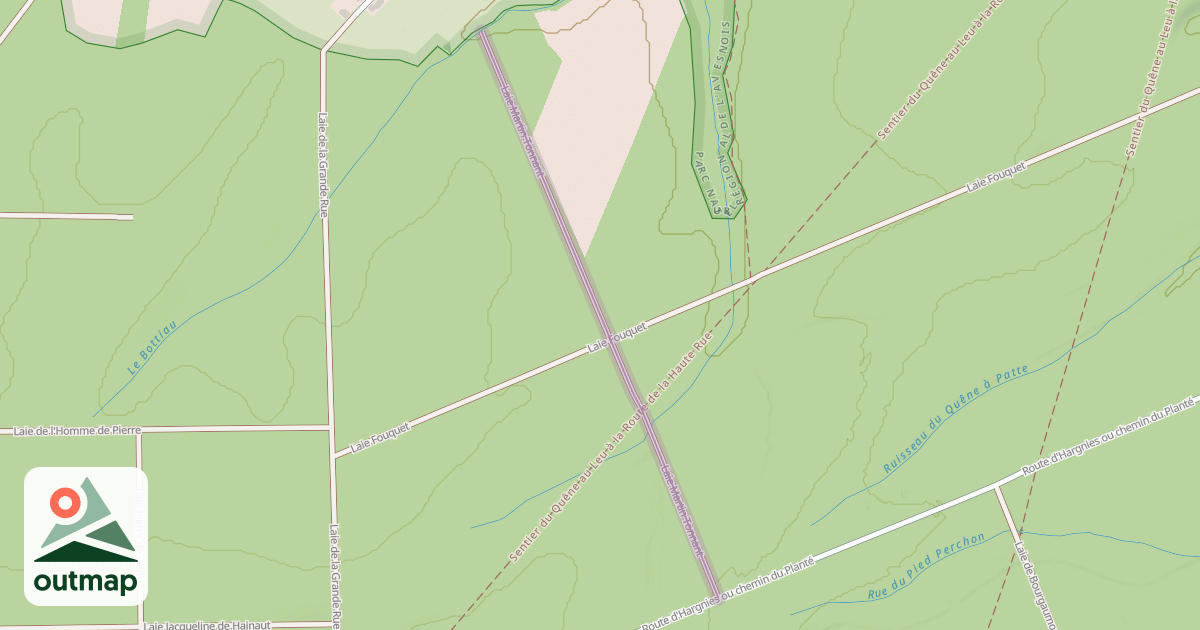 Map of Laie Martin Tonnant
