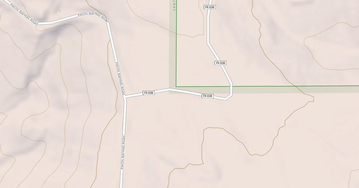Map preview of USFS National Forest System Roads {D9A0F644-E944-4629-A3A7-293DE450B602}