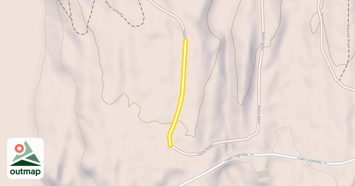 Map of Duck Pond