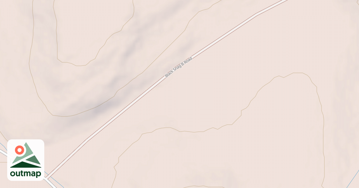 Map of BLACK SNAG B