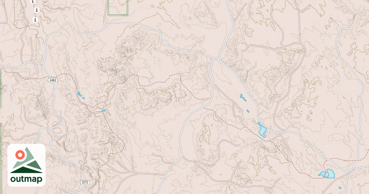 Map of COLE CREEK