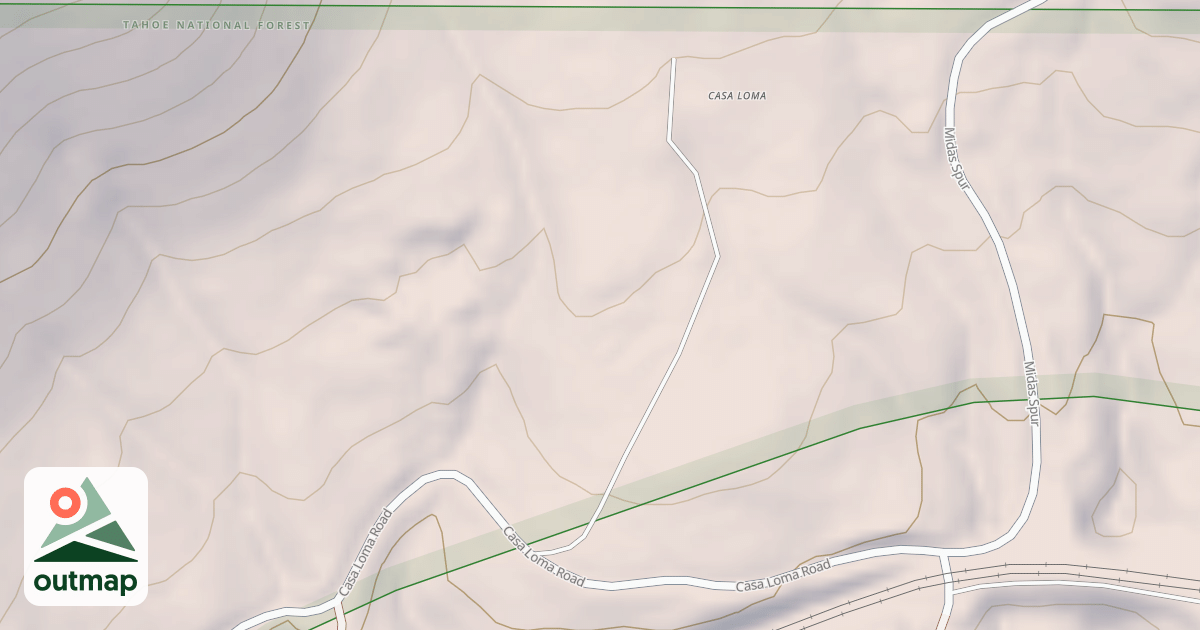Map of CASA LOMA TRACT