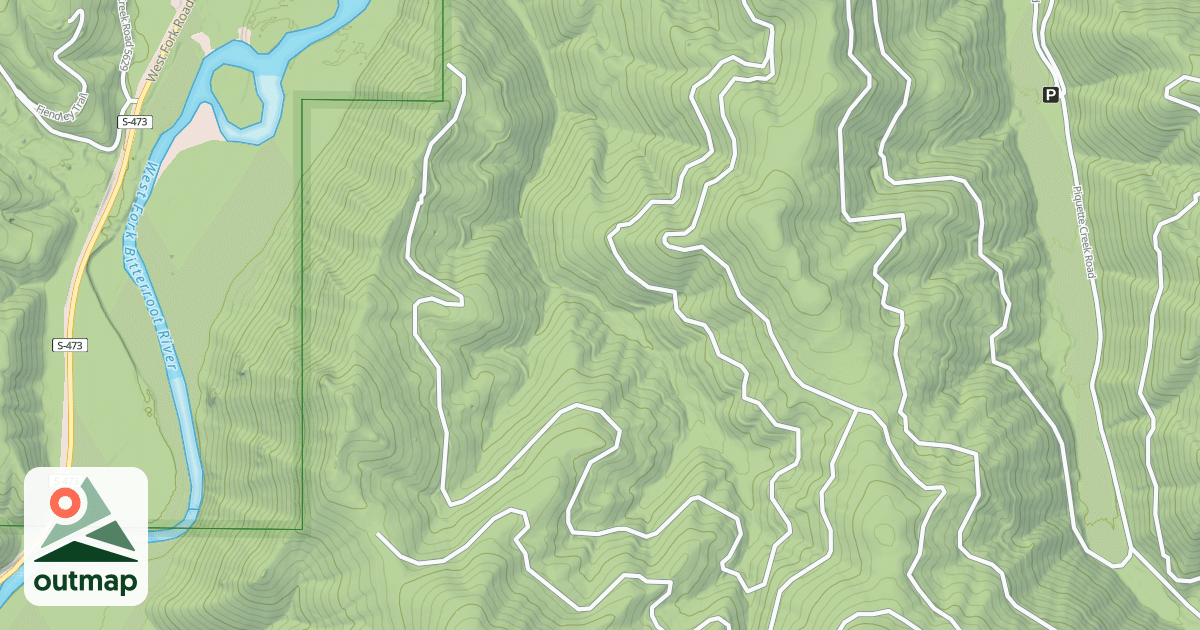 Map of (FDR) VIOLET CREEK